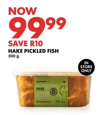 Woolworths Hake pickled fish offer