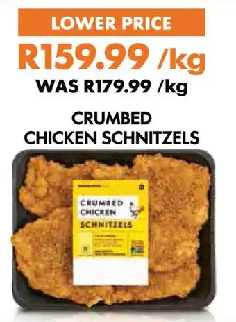 Woolworths Crumbed chicken schnitzels offer