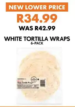 Woolworths White tortilla wraps offer