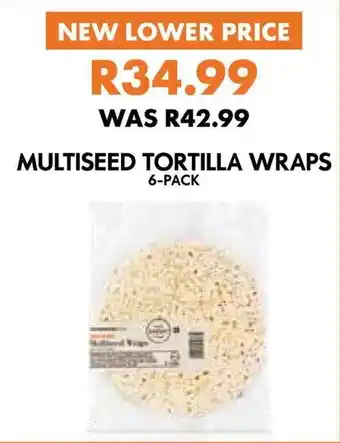 Woolworths Multiseed tortilla wraps offer