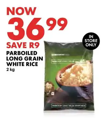 Woolworths Parboiled long grain white rice offer