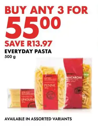 Woolworths Everyday Pasta offer