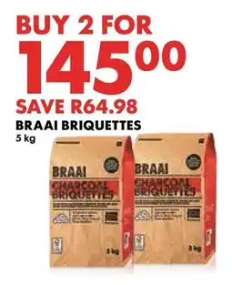 Woolworths Braai briquettes offer