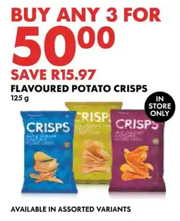 Woolworths Flavoured potato crisps offer