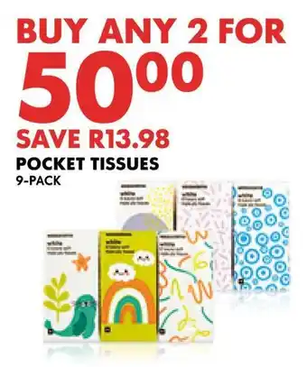 Woolworths Pocket tissues offer