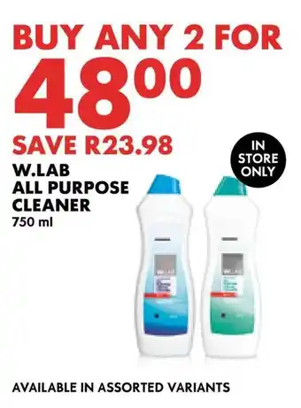 Woolworths W.lab all purpose cleaner offer