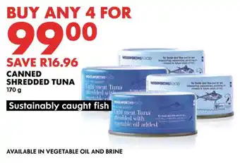 Woolworths Canned shredded tuna offer