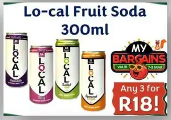 Foodeez Lo-cal Fruit Soda offer