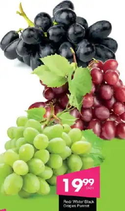 Save Red/ White/ Black Grapes Punnet offer