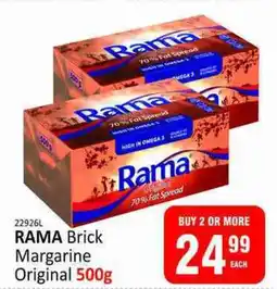 KitKat Cash and Carry RAMA Brick Margarine Original offer