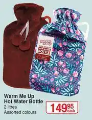 Dis-Chem Warm Me Up Hot Water Bottle-2Ltr Each offer