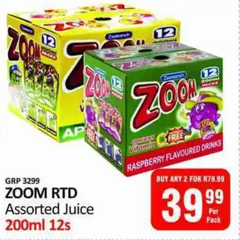 KitKat Cash and Carry ZOOM RTD Assorted Juice offer