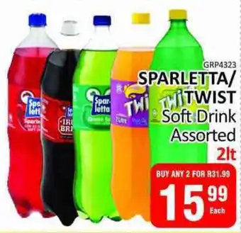 KitKat Cash and Carry SPARLETTA/ TWIST Soft Drink Assorted offer