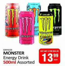 KitKat Cash and Carry MONSTER Energy Drink Assorted offer