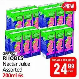 KitKat Cash and Carry RHODES Nectar Juice Assorted offer