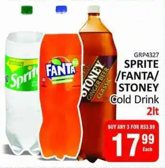 KitKat Cash and Carry SPRITE/ FANTA/  STONEY Cold Drink offer