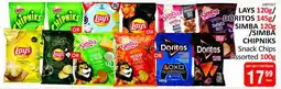 KitKat Cash and Carry LAYS/ DORITOS/ SIMBA/ SIMBA CHIPNIKS Snack Chips Assorted offer