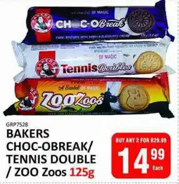 KitKat Cash and Carry BAKERS CHOC-OBREAK/ TENNIS DOUBLE/ ZOO Zoos offer