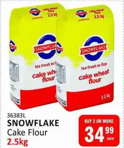 KitKat Cash and Carry SNOWFLAKE Cake Flour offer