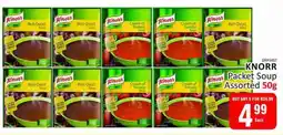 KitKat Cash and Carry KNORR Packet Soup Assorted offer