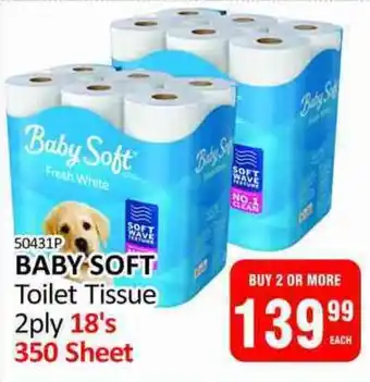 KitKat Cash and Carry BABY SOFT Toilet Tissue 2ply offer