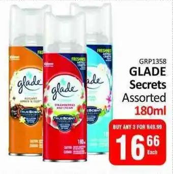 KitKat Cash and Carry GLADE Secrets Assorted offer