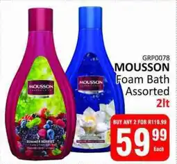 KitKat Cash and Carry MOUSSON Foam Bath Assorted offer