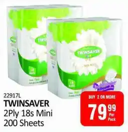 KitKat Cash and Carry TWINSAVER 2Ply Mini 200 Sheets offer