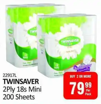 KitKat Cash and Carry TWINSAVER 2Ply Mini 200 Sheets offer