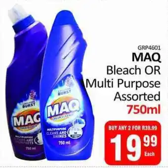 KitKat Cash and Carry MAQ Bleach OR Multi Purpose Assorted offer