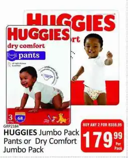 KitKat Cash and Carry HUGGIES Jumbo Pack Pants or Dry Comfort Jumbo Pack offer