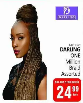 KitKat Cash and Carry DARLING ONE Million Braid Assorted offer