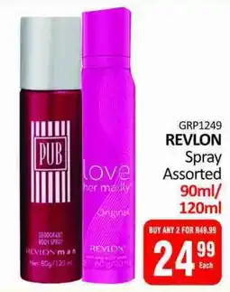 KitKat Cash and Carry REVLON Spray Assorted offer