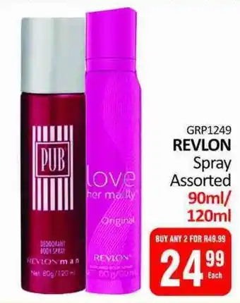 KitKat Cash and Carry REVLON Spray Assorted offer