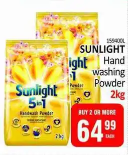 KitKat Cash and Carry SUNLIGHT Hand Washing Powder offer