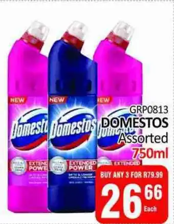 KitKat Cash and Carry DOMESTOS Assorted offer