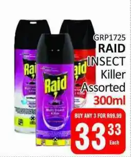 KitKat Cash and Carry Raid Insect Killer Assorted offer