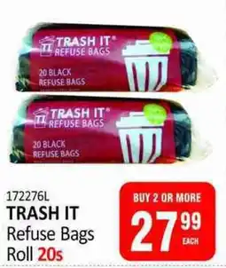 KitKat Cash and Carry TRASH IT Refuse Bags Roll offer