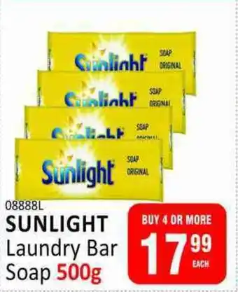 KitKat Cash and Carry SUNLIGHT Laundry Bar Soap offer