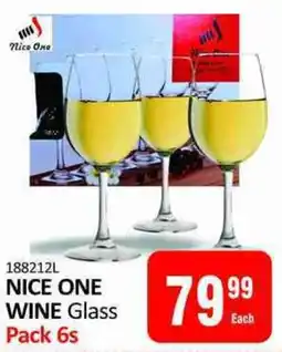 KitKat Cash and Carry NICE ONE WINE Glass offer