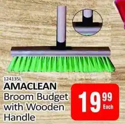 KitKat Cash and Carry AMACLEAN Broom Budget with Wooden Handle offer