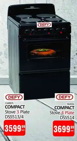 KitKat Cash and Carry DEFY Compact Stove 3 Plate offer