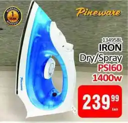 KitKat Cash and Carry Pineware Iron Dry/Spray offer