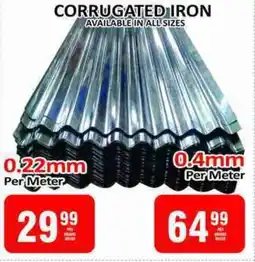 KitKat Cash and Carry Corrugated Iron offer