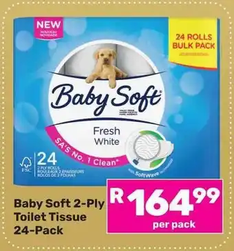 Game Baby Soft 2-Ply Toilet Tissue offer