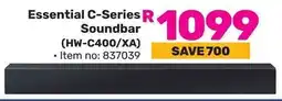 Game SAMSUNG Essential C-Series R. Soundbar offer