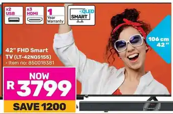 Game JVC 42" FHD Smart TV (LT-42NQ5155) offer