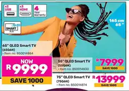 Game Hisense 65" QLED Smart TV (65Q6N) offer