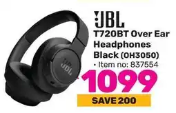 Game JBL T720BT Over Ear Headphones Black (OH3050) offer