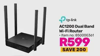 Game Tp-link AC1200 Dual Band Wi-Fi Router offer